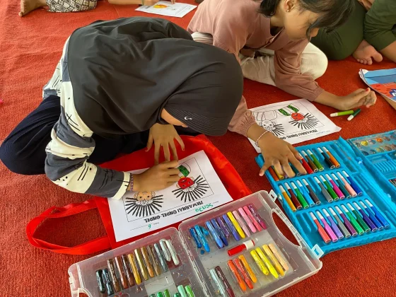 Melestarikan Budaya Betawi dengan Penuh Kreasi yang Lebih Menyenangkan Bersama Anak-Anak RPTRA Taman Lenteng Agung