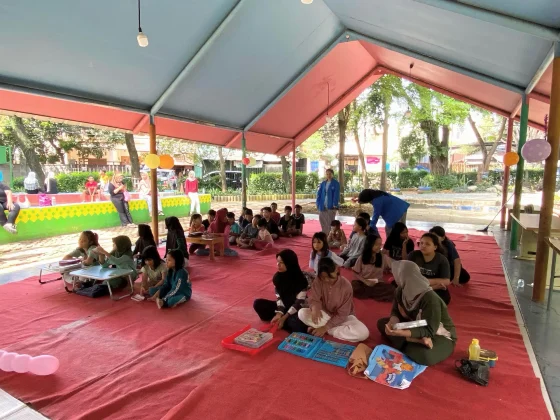 Melestarikan Budaya Betawi dengan Penuh Kreasi yang Lebih Menyenangkan Bersama Anak-Anak RPTRA Taman Lenteng Agung