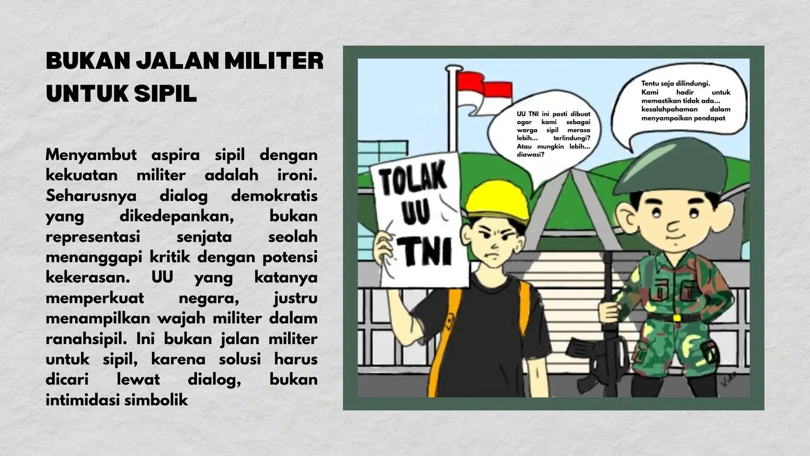Tolak RUU TNI