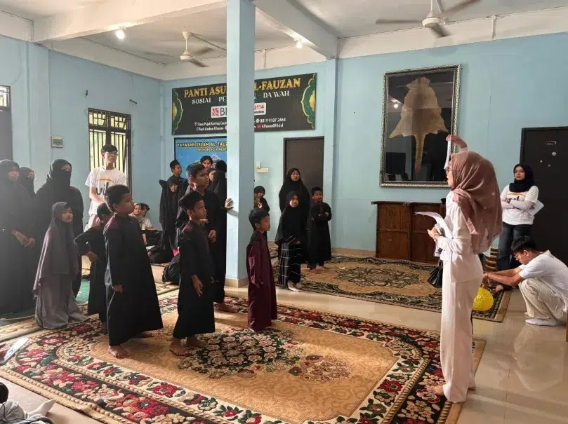 Kelompok Arconesia 2 UIB Melakukan Kunjungan Panti Asuhan di Batam dan Memberikan Edukasi Penyalahgunaan Narkoba serta Menggelar Games Bersama Anak-Anak