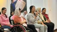Perwakilan korban eksploitasi oleh pemilik Oriental Circus Indonesia (OCI) dan Taman Safari Indonesia (TSI) berdialog dengan Wakil Menteri Hak Asasi Manusia (HAM), Mugiyanto, di kantor Kementerian HAM, Jakarta Selatan, Selasa, 15 April 2025. TEMPO/Nabiila Azzahra A.Perwakilan korban eksploitasi oleh pemilik Oriental Circus Indonesia (OCI) dan Taman Safari Indonesia (TSI) berdialog dengan Wakil Menteri Hak Asasi Manusia (HAM), Mugiyanto, di kantor Kementerian HAM, Jakarta Selatan, Selasa, 15 April 2025. TEMPO/Nabiila Azzahra A.