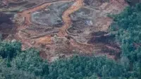 Tambang nikel PT GAG Nikel di Pulau Gag, Distrik Waigeo Barat, Raja Ampat, Papua Barat Daya, 1 Maret 2025. Dok. Greenpeace