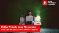 Daftar Website yang Menerima Tulisan Mahasiswa