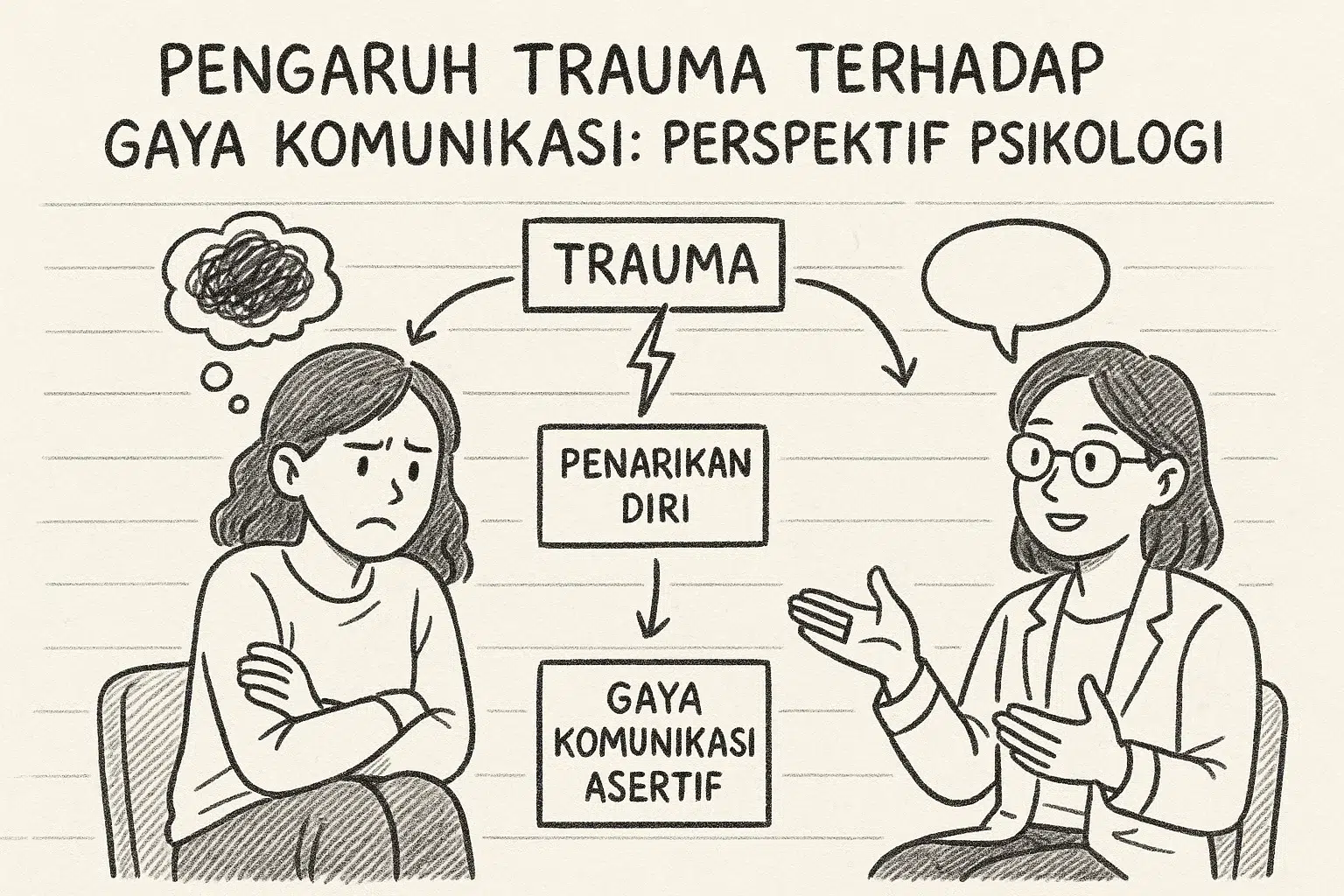 Pengaruh Trauma terhadap Gaya Komunikasi: Perspektif Psikologi