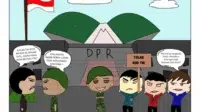 Karikatur: Polemik RUU TNI: Siapa Diuntungkan, Siapa Dirugikan?