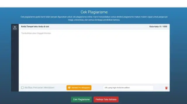 Turnitin Terbaik Untuk Cek Plagiarisme