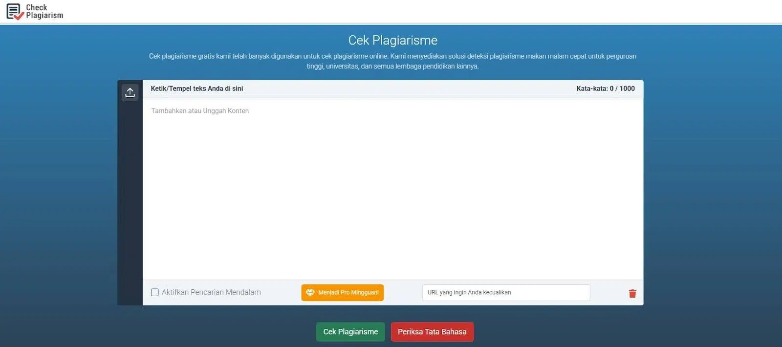 Turnitin Terbaik Untuk Cek Plagiarisme