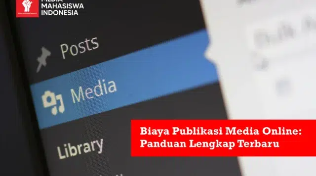 Biaya Publikasi di Media Online