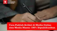 Cara Publish Artikel ke Media Online