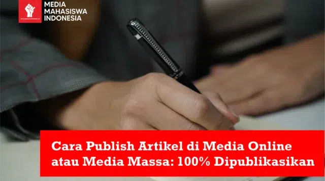 Cara Publish Artikel ke Media Online