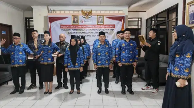 Pelantikan Pegawai Pemerintah dengan Perjanjian Kerja (PPPK)