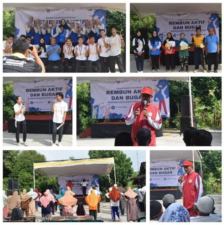 Membangun Desa Rembun Aktif dan Bugar Lewat Inovasi Pembelajaran PJOK dan Senam Lansia