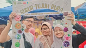 Pelestarian Tradisi lewat Strategi Komunikasi Budaya: Kampanye 'Bubur Tujuh Rupa' Warnai CFD Semarang