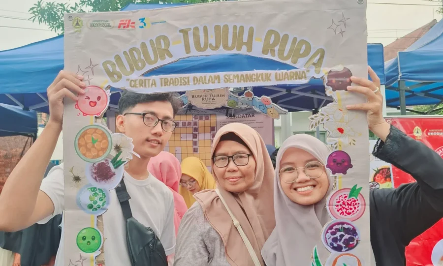 Pelestarian Tradisi lewat Strategi Komunikasi Budaya: Kampanye 'Bubur Tujuh Rupa' Warnai CFD Semarang
