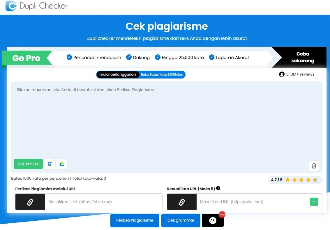 Turnitin Terbaik Untuk Cek Plagiarisme