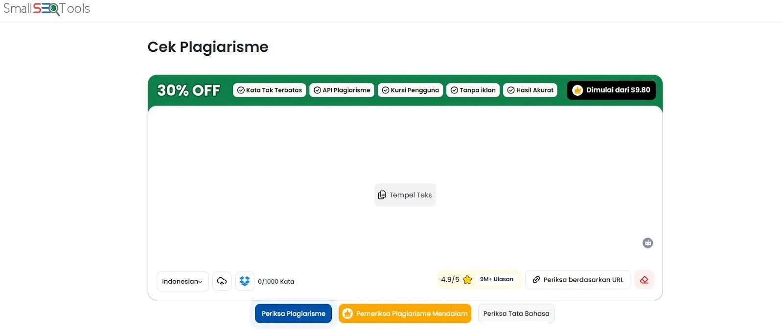 Turnitin Terbaik Untuk Cek Plagiarisme