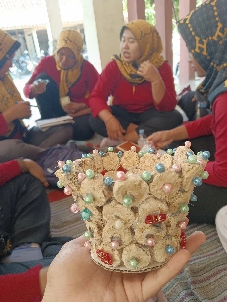 kerajinan dari limbah jagung