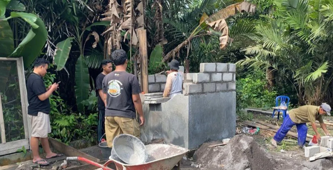 Pembangunan Rocket Stove sebagai Solusi Pengelolaan Sampah Berkelanjutan Minim Polusi Asap