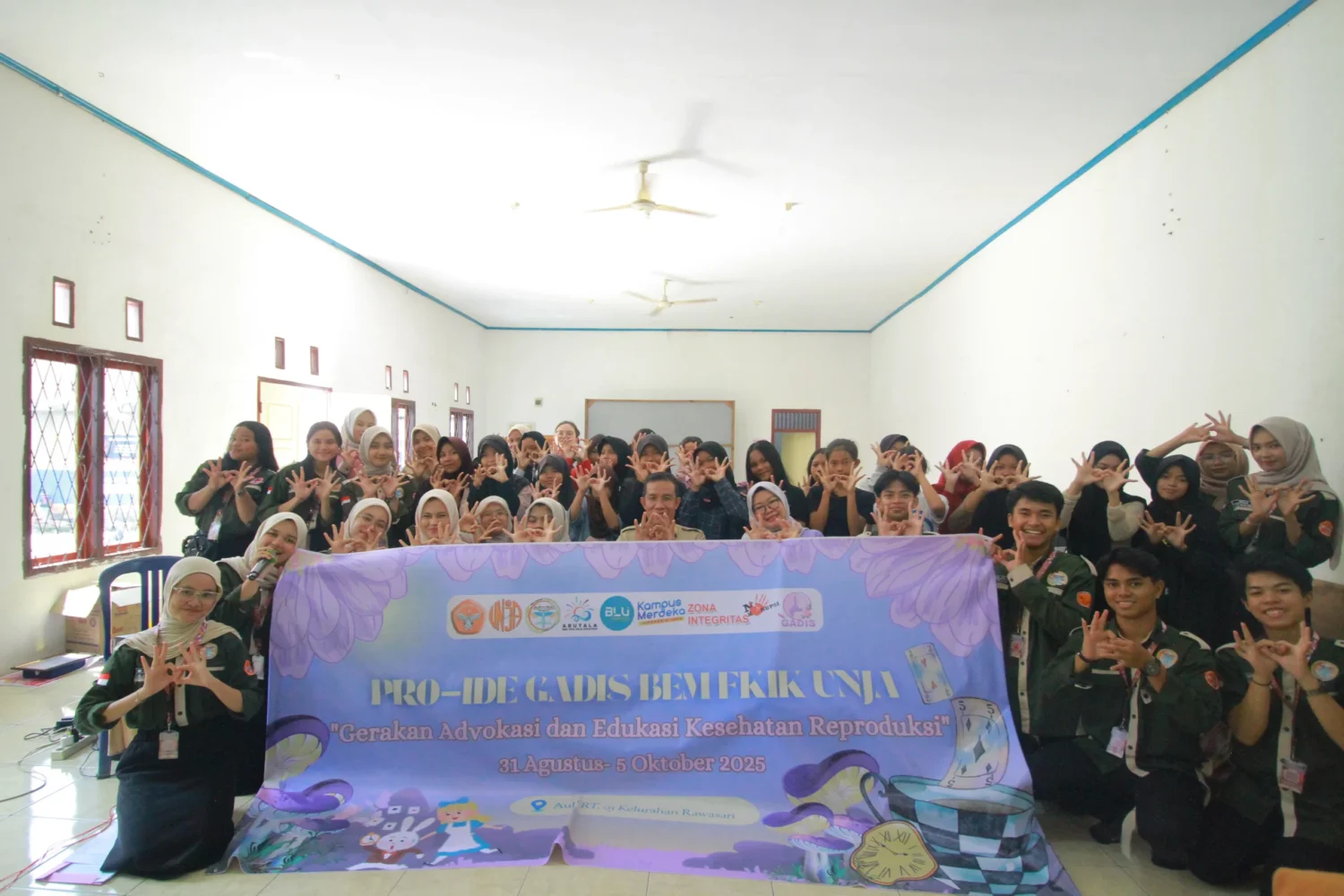Cegah Pernikahan Dini di Minggu Pertama Pro-IDE GADIS FKIK UNJA.