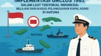 Implementasi UNCLOS 1982 dalam Laut Teritorial Indonesia Belajar dari Kasus Pelanggaran Kapal Asing di Natuna