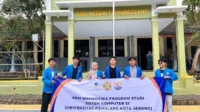 laporan pengabdian kepada masyarakat mahasiswa Universitas Pamulang PSDKU Kota Serang di SMAN 13 Pandeglang