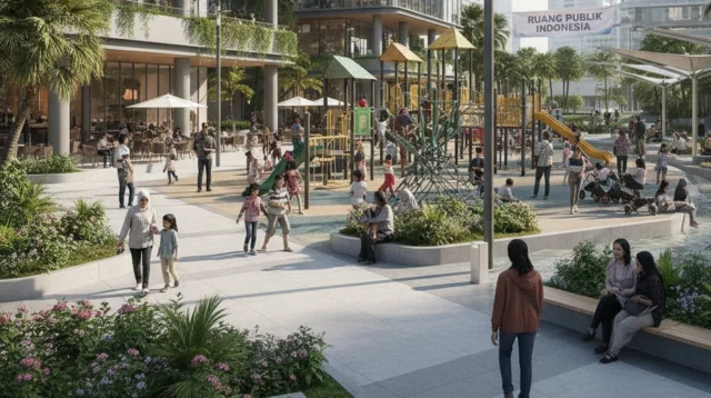Explore the critical issue of public space scarcity in Indonesia, its impact on communities, and potential solutions for a more inclusive urban environment.