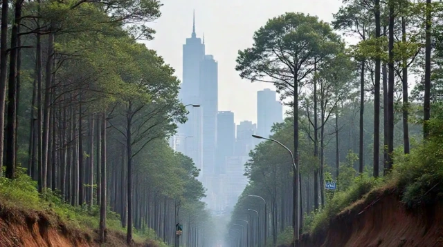 kerusakan hutan akibat pertumbuhan