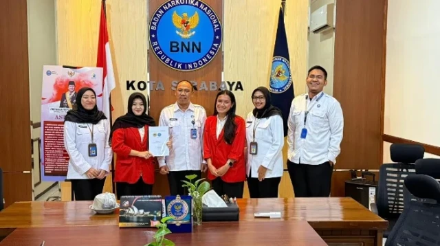 Kreativitas Mahasiswa UNTAG Surabaya Dukung Kampanye Anti-Narkoba lewat Media Sosial BNN Kota Surabaya