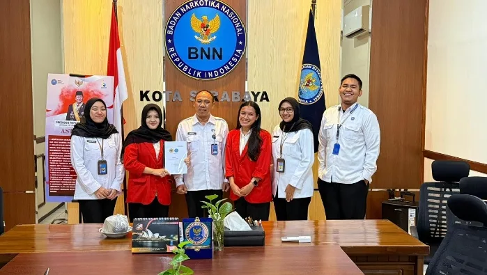 Kreativitas Mahasiswa UNTAG Surabaya Dukung Kampanye Anti-Narkoba lewat Media Sosial BNN Kota Surabaya