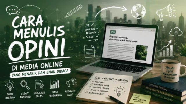 Cara Menulis Opini di Media Online