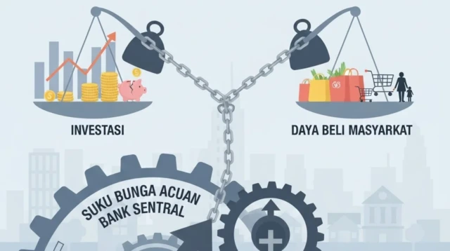 dampak kenaikan suku bunga terhadap inflasi