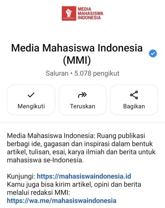 Channel WhatsApp MMI