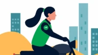 Ketimpangan upah driver ojek online perempuan