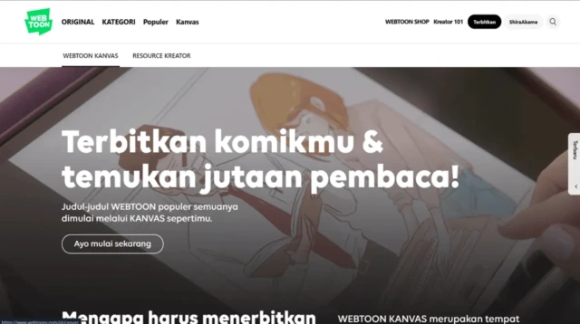 webtoon fantasi mitologi