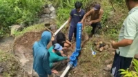 Peningkatan Ketahanan Pangan Masyarakat melalui Penerapan Sistem Irigasi Pompa Hidram di Desa Penanggungan, Kabupaten Mojokerto Pompa Hidram