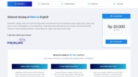 Tampilan Beranda Meterai Digital