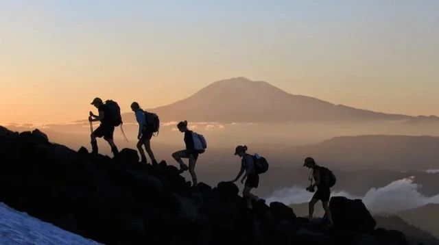 sampah gunung