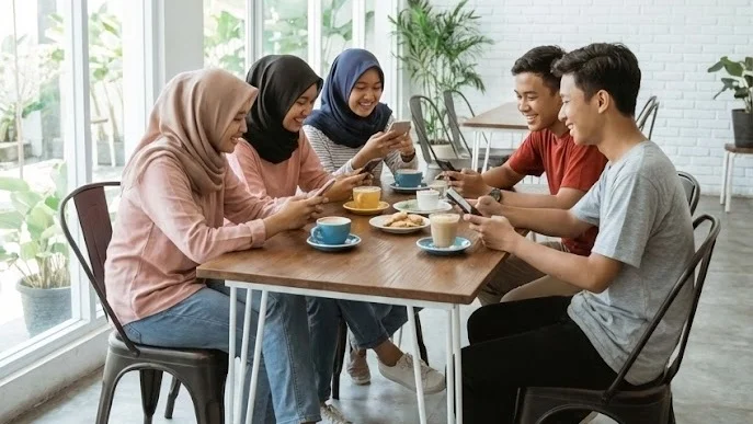 peran media sosial dalam kehidupan remaja