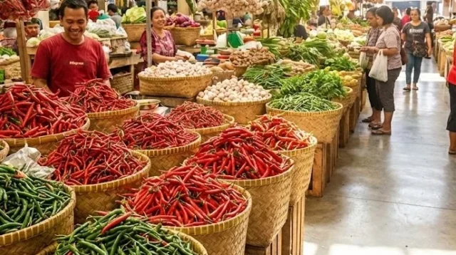 melonjaknya harga cabai