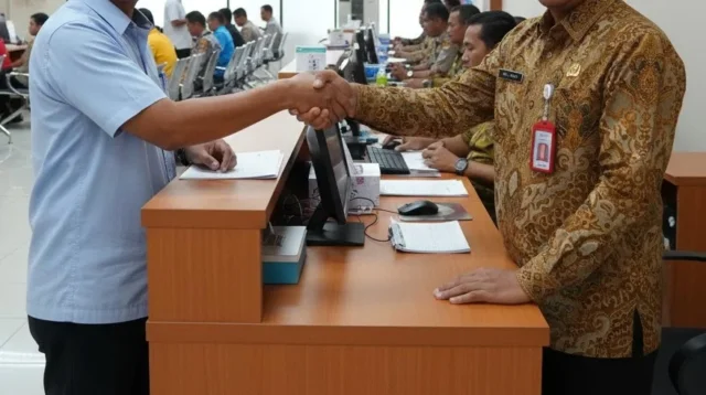 kerja jalur orang dalam