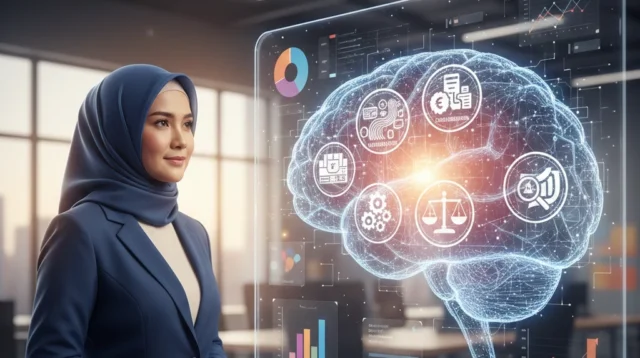 Ilustrasi strategi bisnis tahan krisis