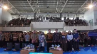 Jajaran petinggi ITS bersama perwakilan BTN dalam acara Sambut Kenal Mahasiswa KIP-K dan ADiK Jajaran petinggi ITS bersama perwakilan BTN dalam acara Sambut Kenal Mahasiswa KIP-K dan ADiK