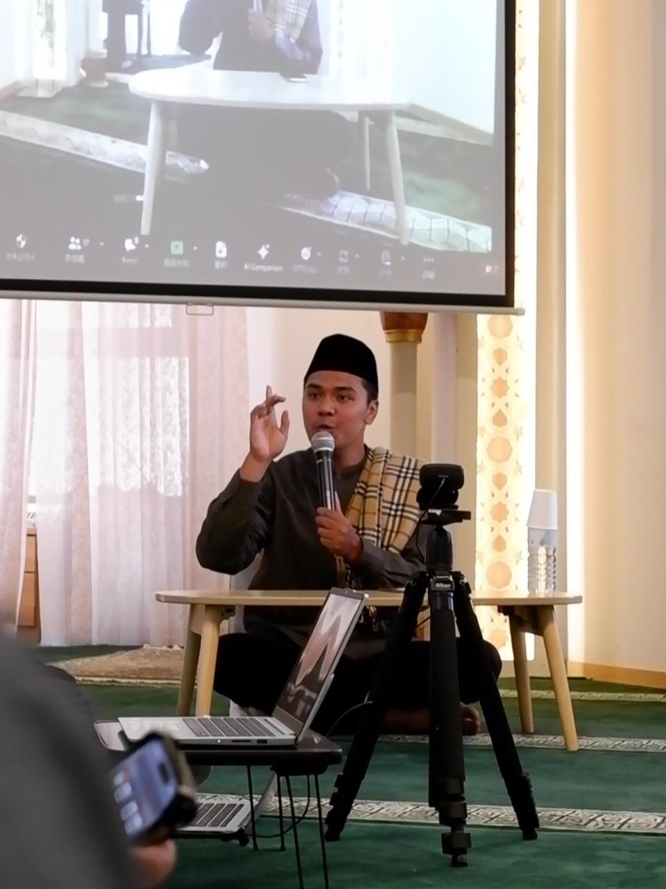 Ngisi tablik akbar di masjid Indonesia Tokyo 2024