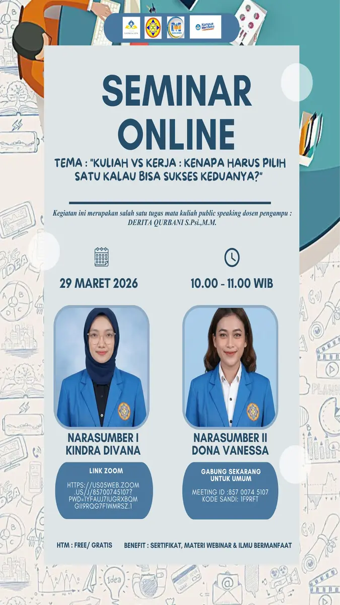 Keaktifan berpartisipasi di kelas dan lingkungan kampus sangat berpengaruh pada keberhasilan akademik