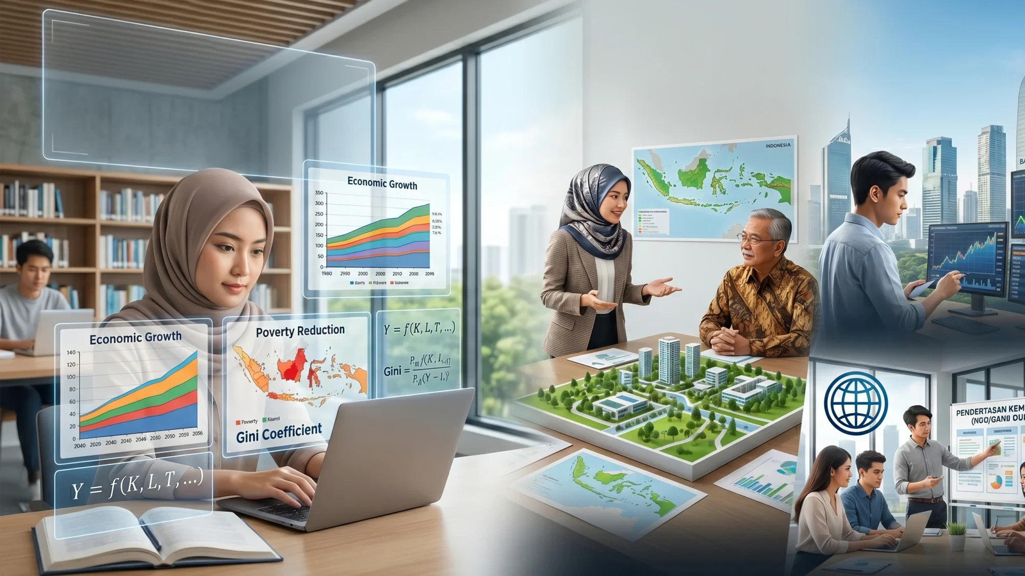 Ilustrasi Prospek Kerja Ekonomi Pembangunan