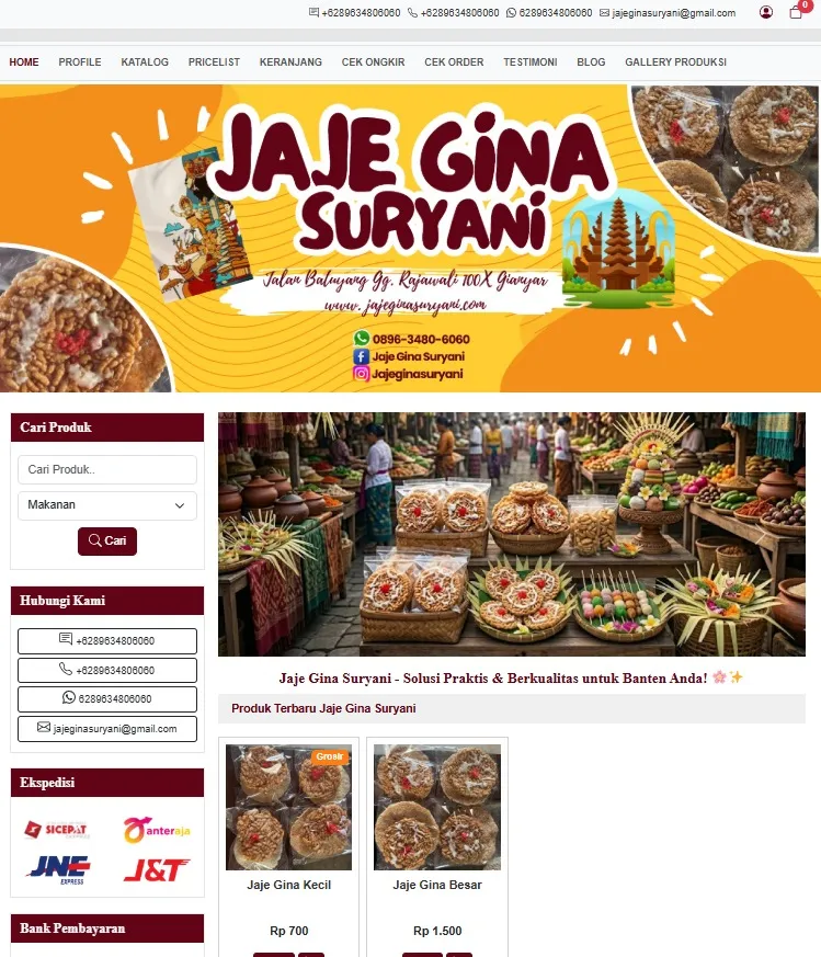 UMKM Jaje Gina