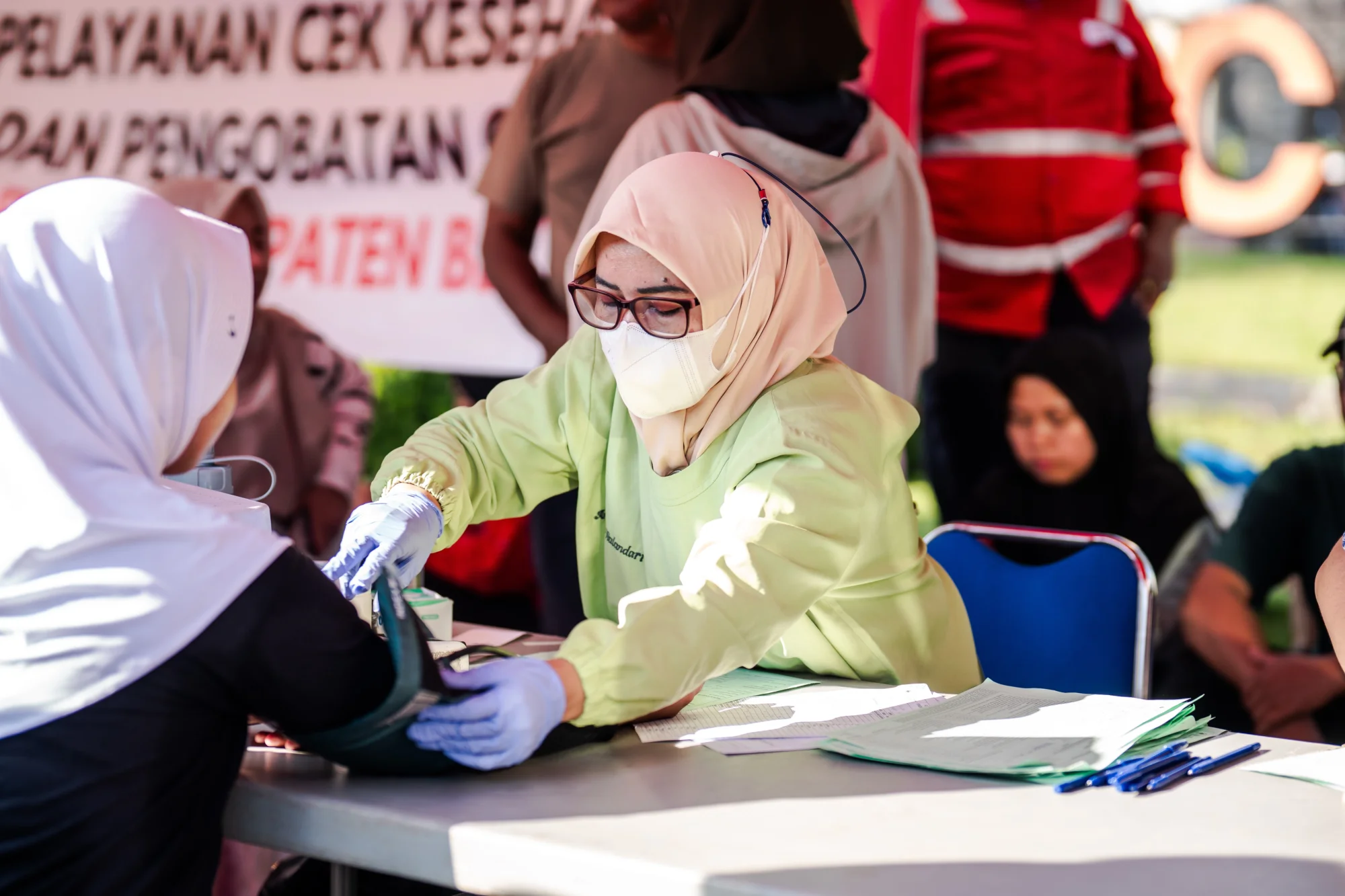 medical check up (Sumber_ Dokumentasi Commstride FunFit 2026)
