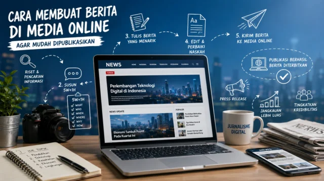 Cara Membuat Berita di Media Online