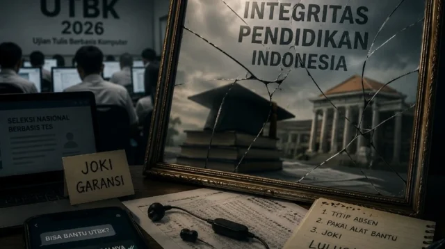 Ilustrasi Joki UTBK