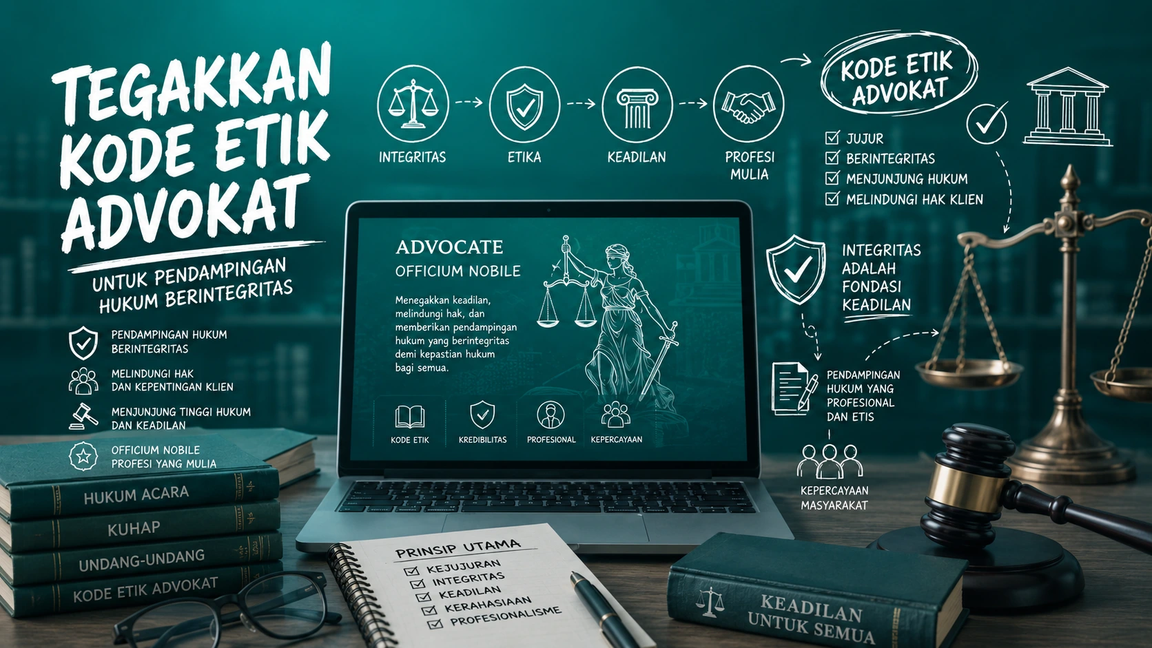 Kode Etik Advokat untuk Pendampingan Hukum
